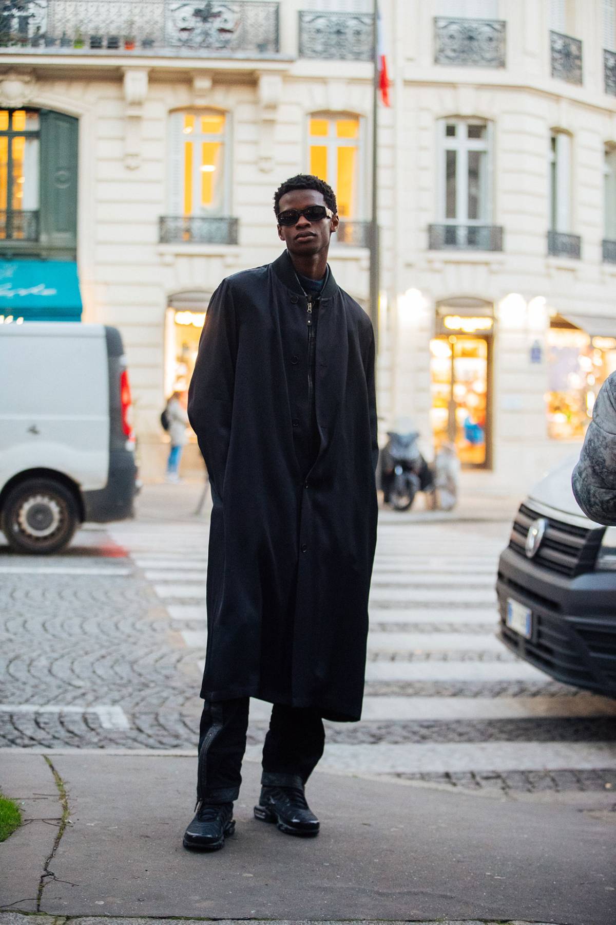 Jodeci Street Style at Paris Fashion Week Men’s Fall-Winter 2022