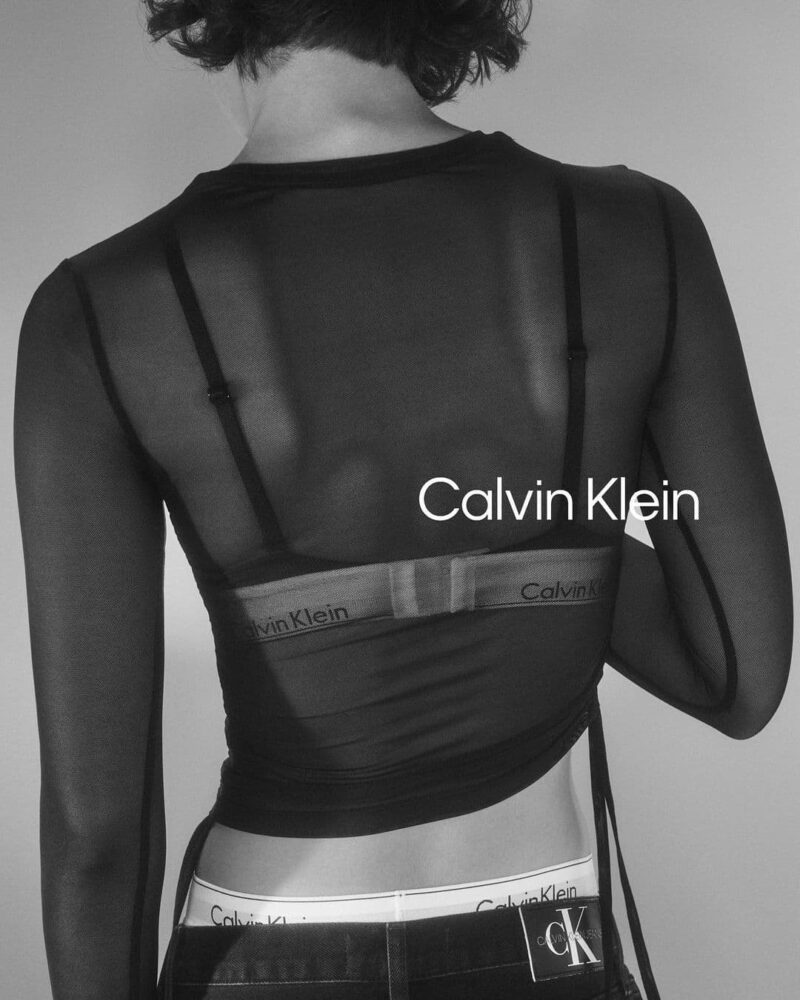 Lois de Vries & Sijmen Vellekoop by Francesco Nazardo for Calvin Klein Pre-Spring 2022 Ad Campaign