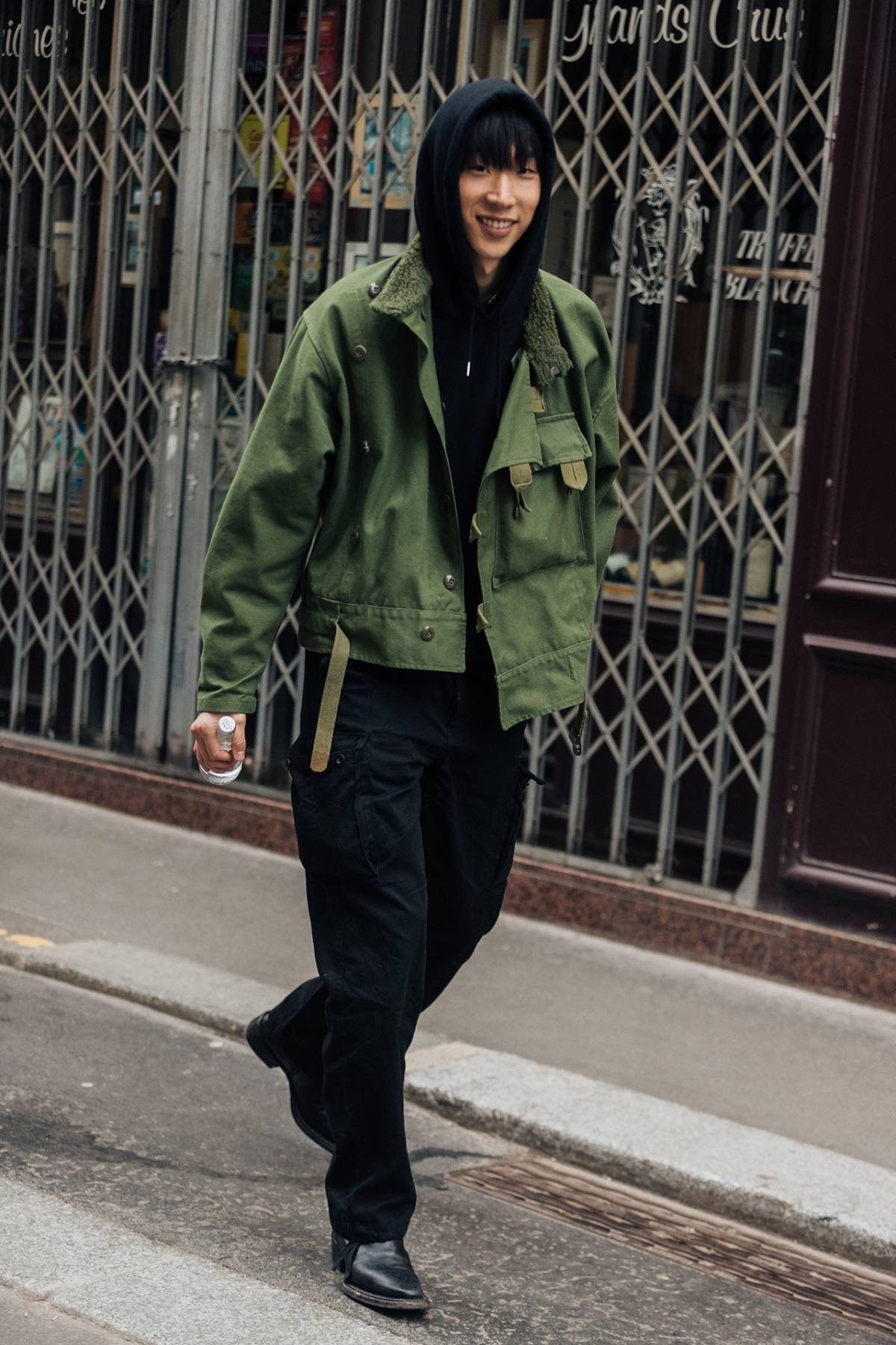 Lyul Im Street Style at Paris Fashion Week Men’s Fall-Winter 2022