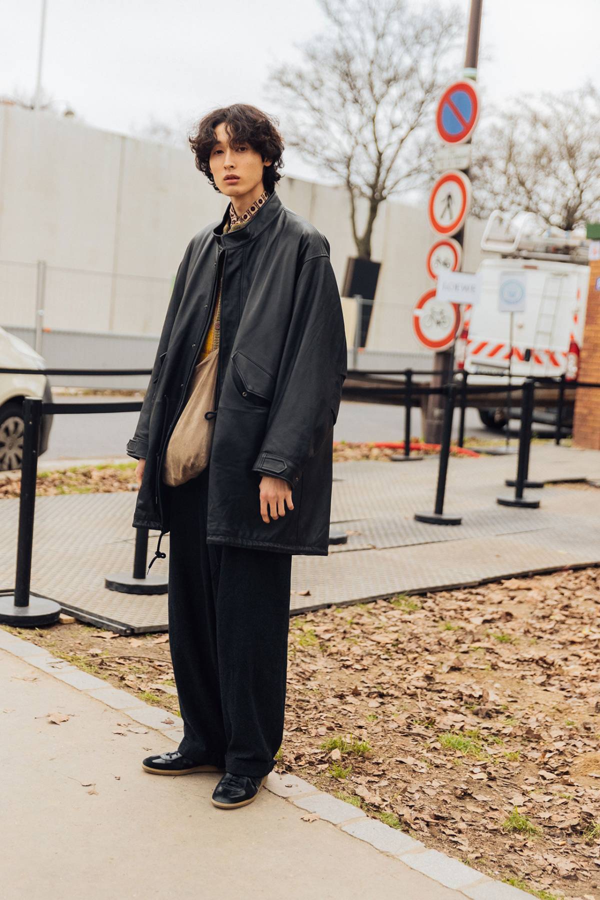 Yuki Kawahara Street Style at Paris Fashion Week Men’s Fall-Winter 2022