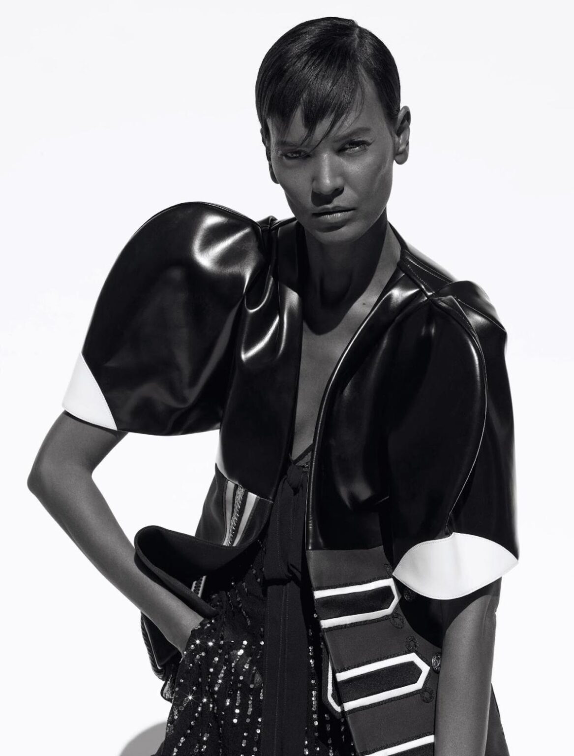 Liya Kebede by Koto Bolofo for Numero Magazine December 2021-January ...