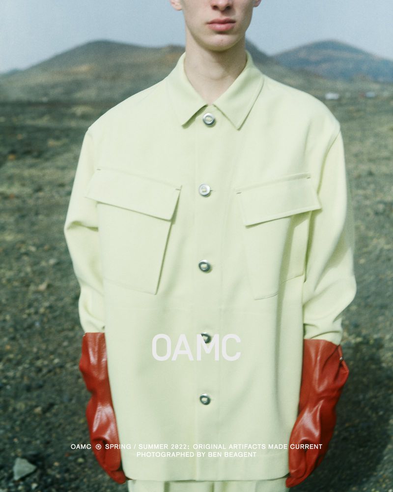 OAMC Spring-Summer 2022 Ad Campaign by Ben Beagent