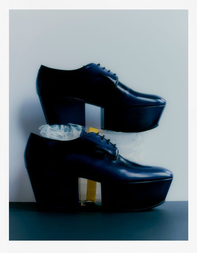 Photographer Umit Savaci Stylist Brian Conway Set Designer Gozde Kublay Prada Platform Shoes
