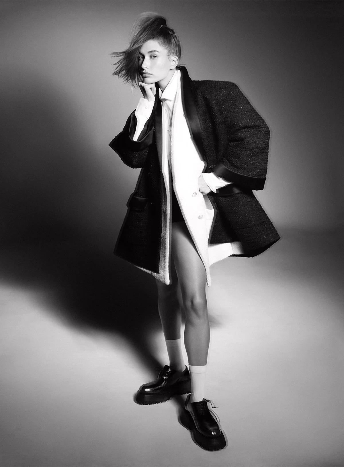 Hailey Bieber by Karim Sadli for Vogue France May 2022 - Fashion