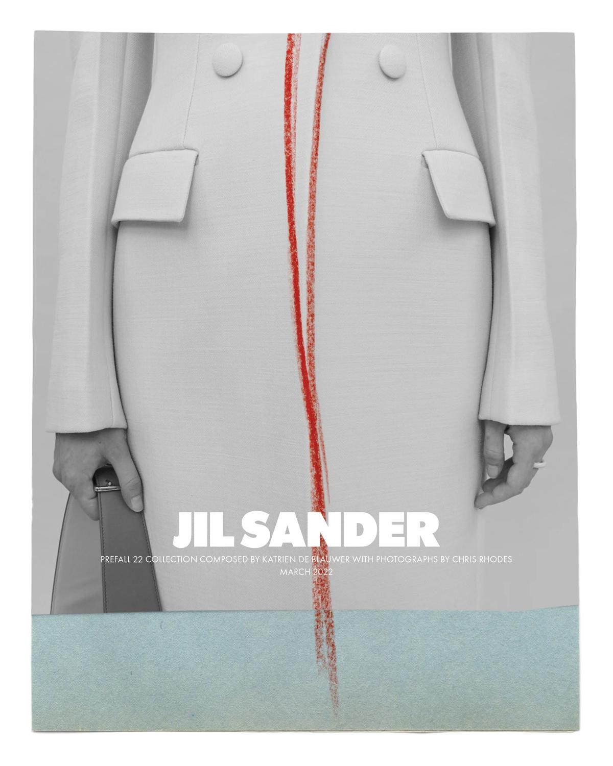 Jil Sander Pre-Fall 2022 Ad Campaign Composed by Katrien de Blauwer with Photographs by Chris Rhodes