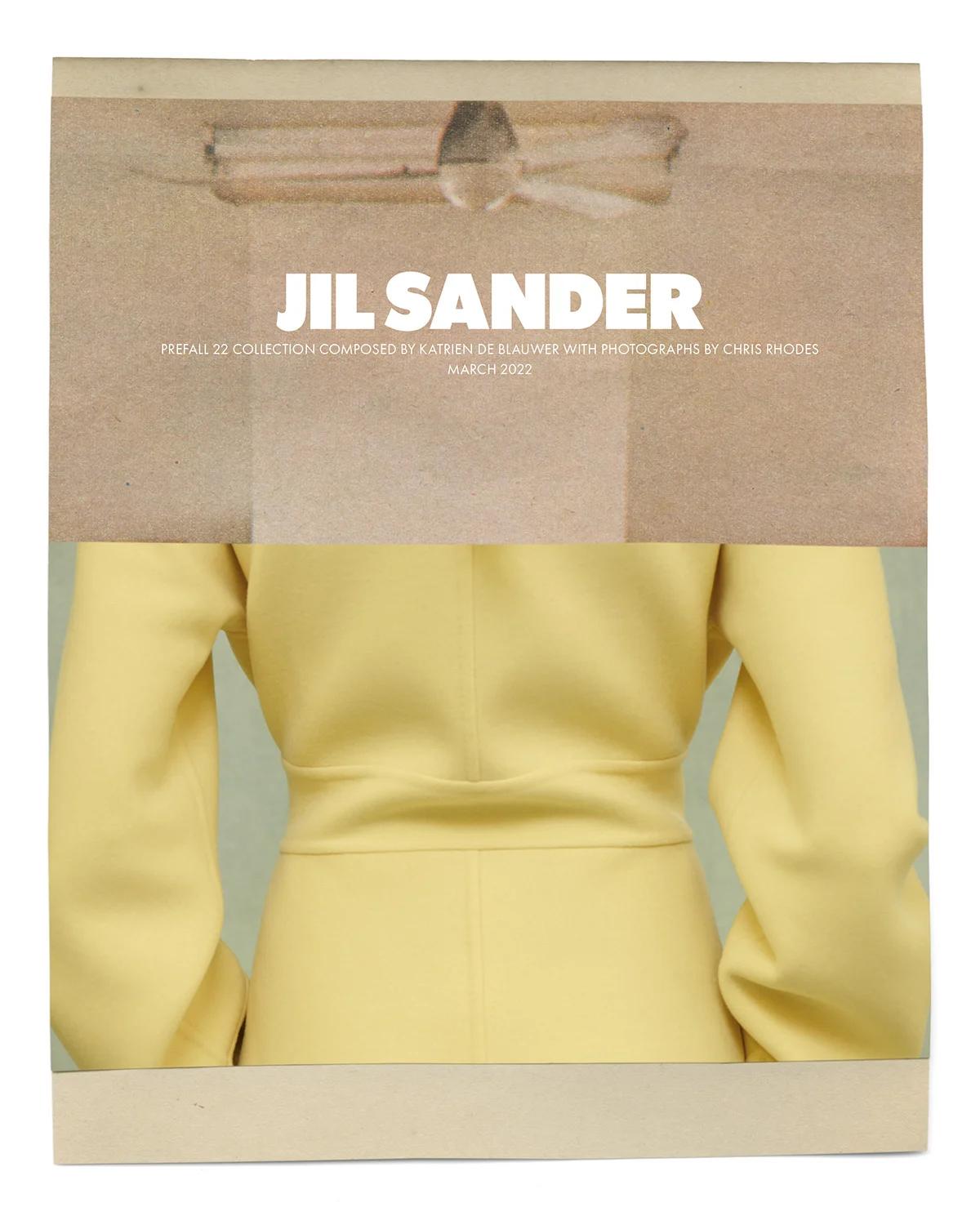 Jil Sander Pre-Fall 2022 Ad Campaign Composed by Katrien de Blauwer with Photographs by Chris Rhodes