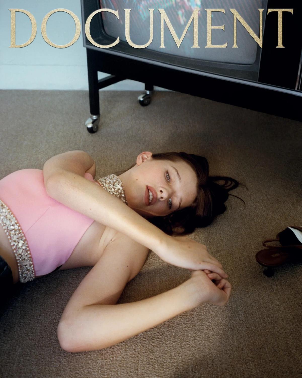 Ever Anderson Covers Document Journal Pre-Fall 2022