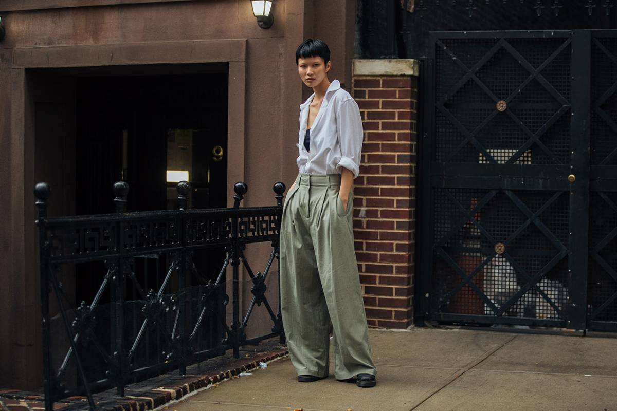 Cassie Wong Street Style at New York Fashion Week Spring-Summer 2023