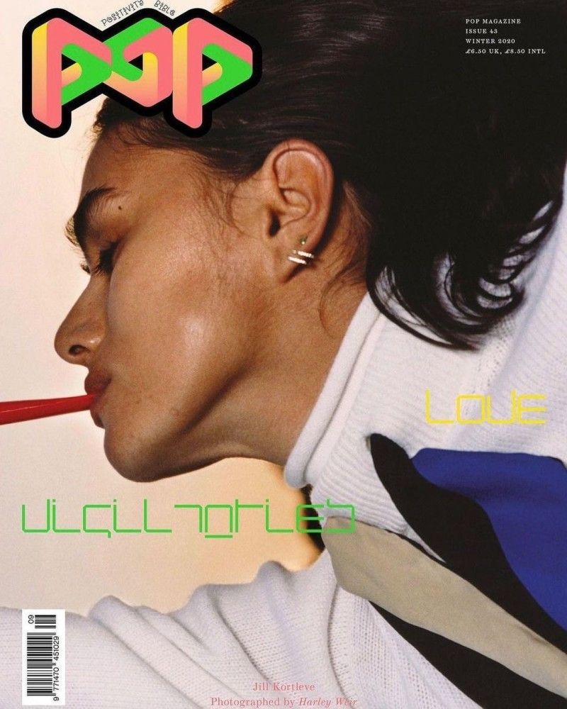 Jill Kortleve Covers Pop Magazine Fall-Winter 2020