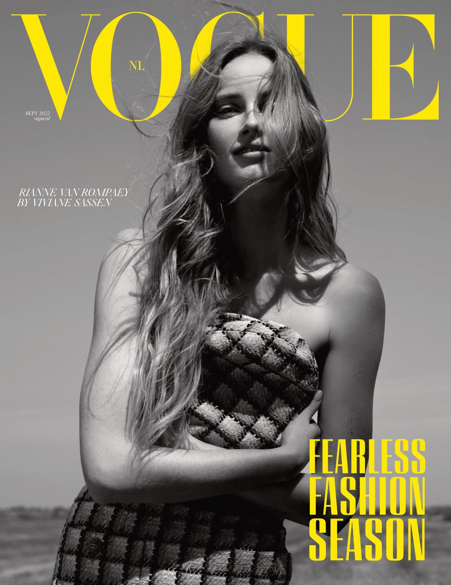 Fearless Fashion Season Issue: Rianne van Rompaey Covers Vogue Netherlands September 2022