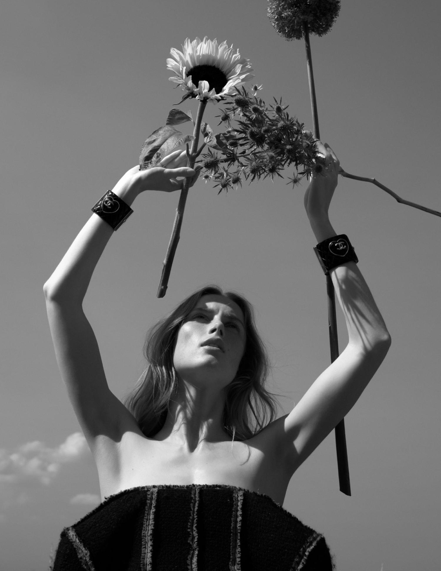 Fearless Fashion Season: Rianne van Rompaey by Viviane Sassen for Vogue Netherlands September 2022