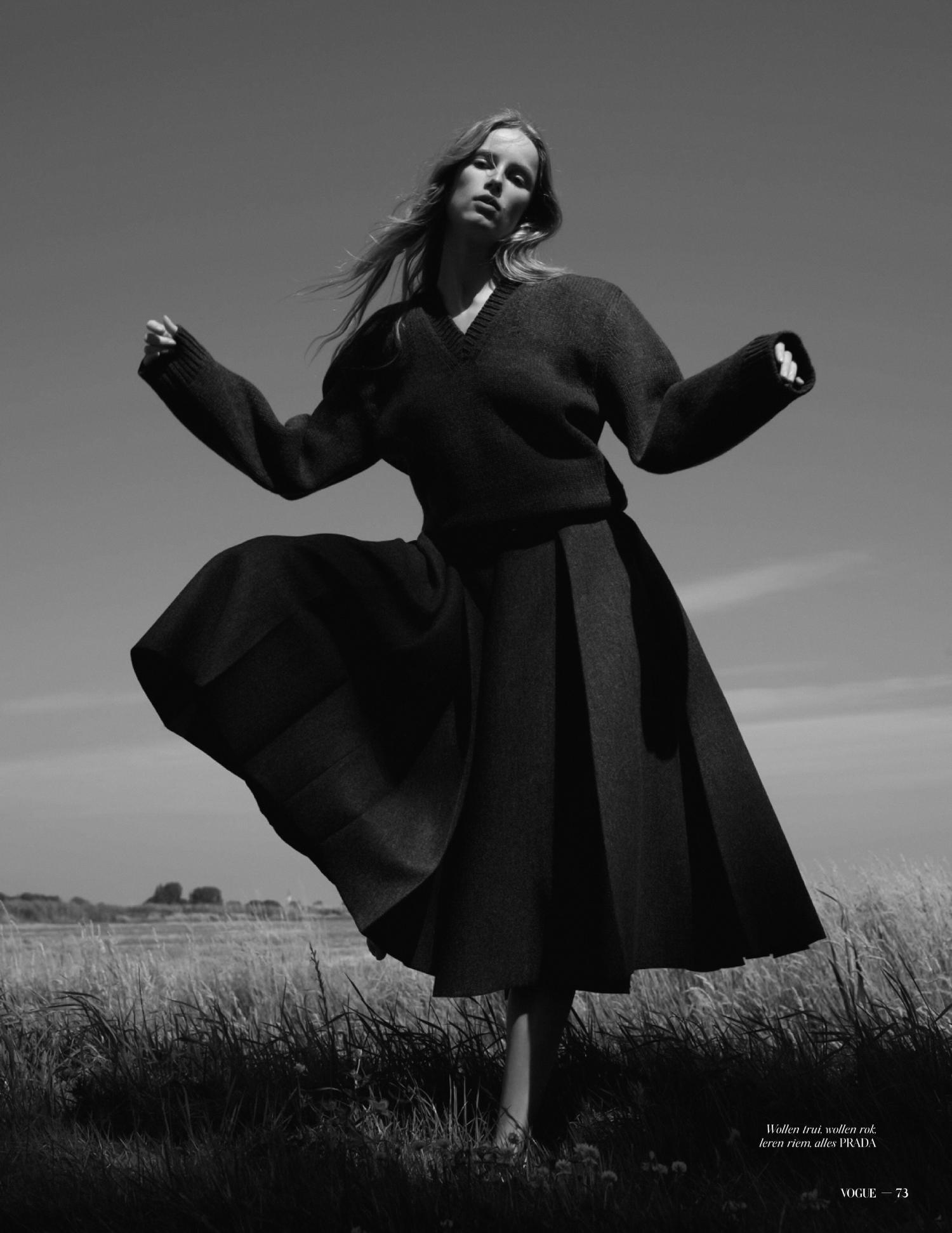 Fearless Fashion Season: Rianne van Rompaey by Viviane Sassen for Vogue Netherlands September 2022