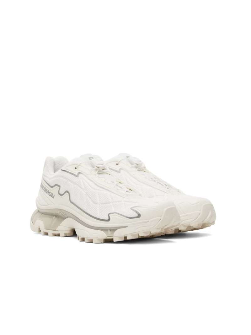 Salomon White & Silver XT-Slate Sneakers SSENSE