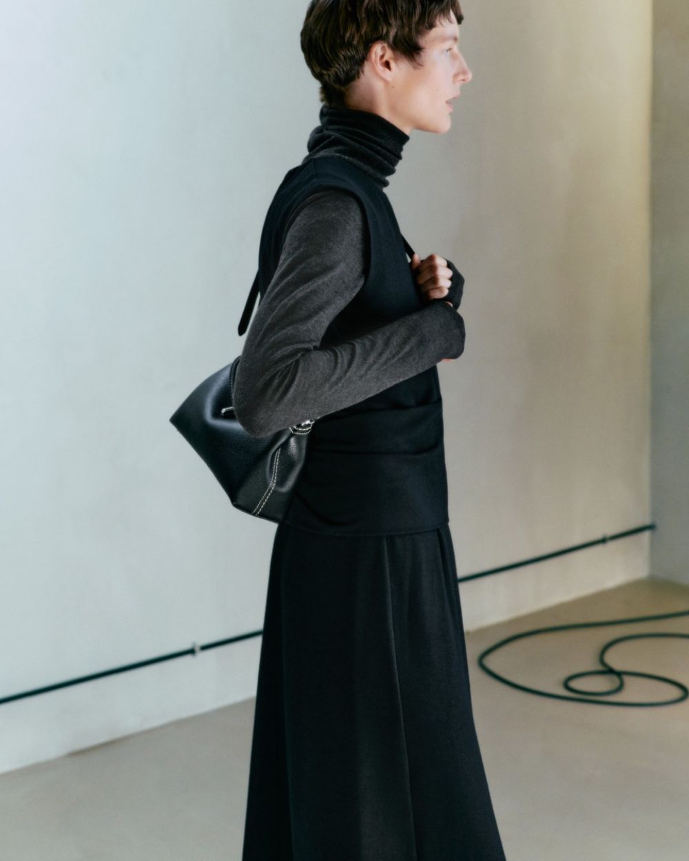 Sara Blomqvist by Daniel Shea for Toteme Fall-Winter Minimal Fashion