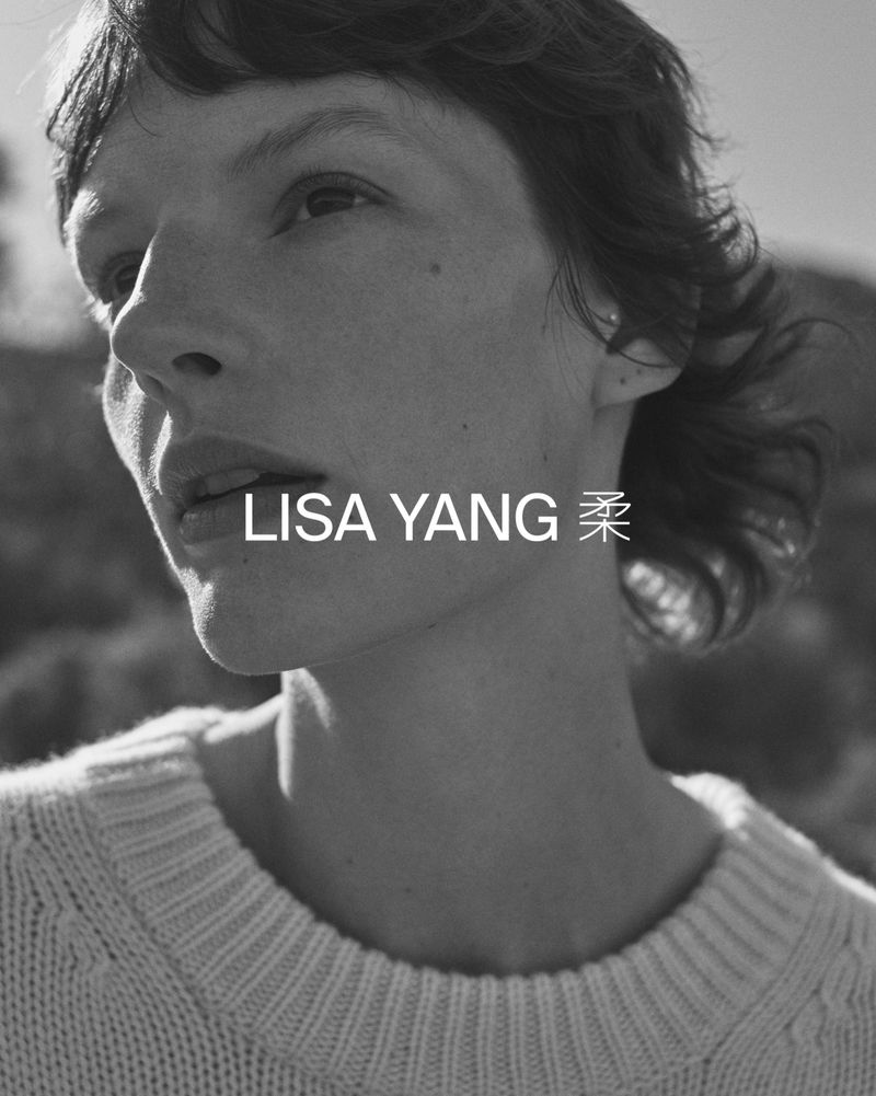 Autumn Skies: Sara Blomqvist by Jeremy Young for Lisa Yang Fall-Winter 2022 Ad Campaign