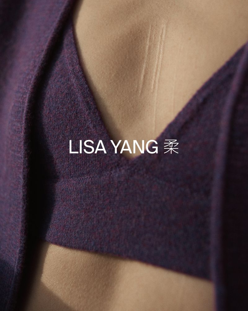 Sara Blomqvist by Jeremy Young for Lisa Yang Fall-Winter 2022 Ad Campaign