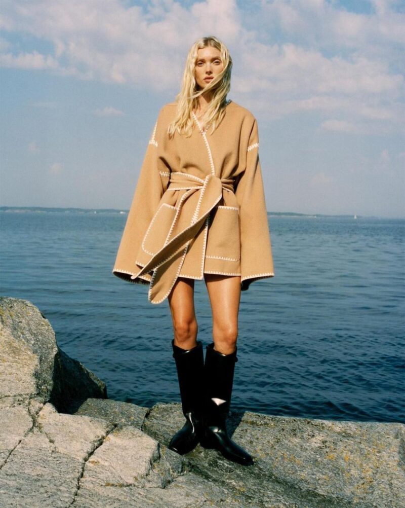 Elsa Hosk by Drew Vickers for Helsa Studio 2022 Ad Campaign