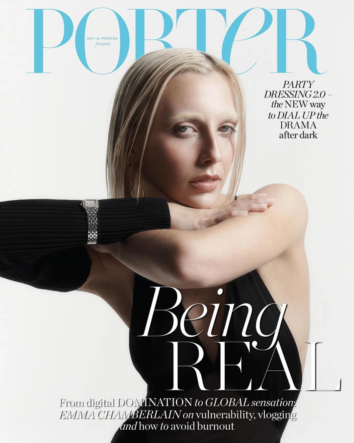 Emma Chamberlain Covers Porter Magazine October 2022