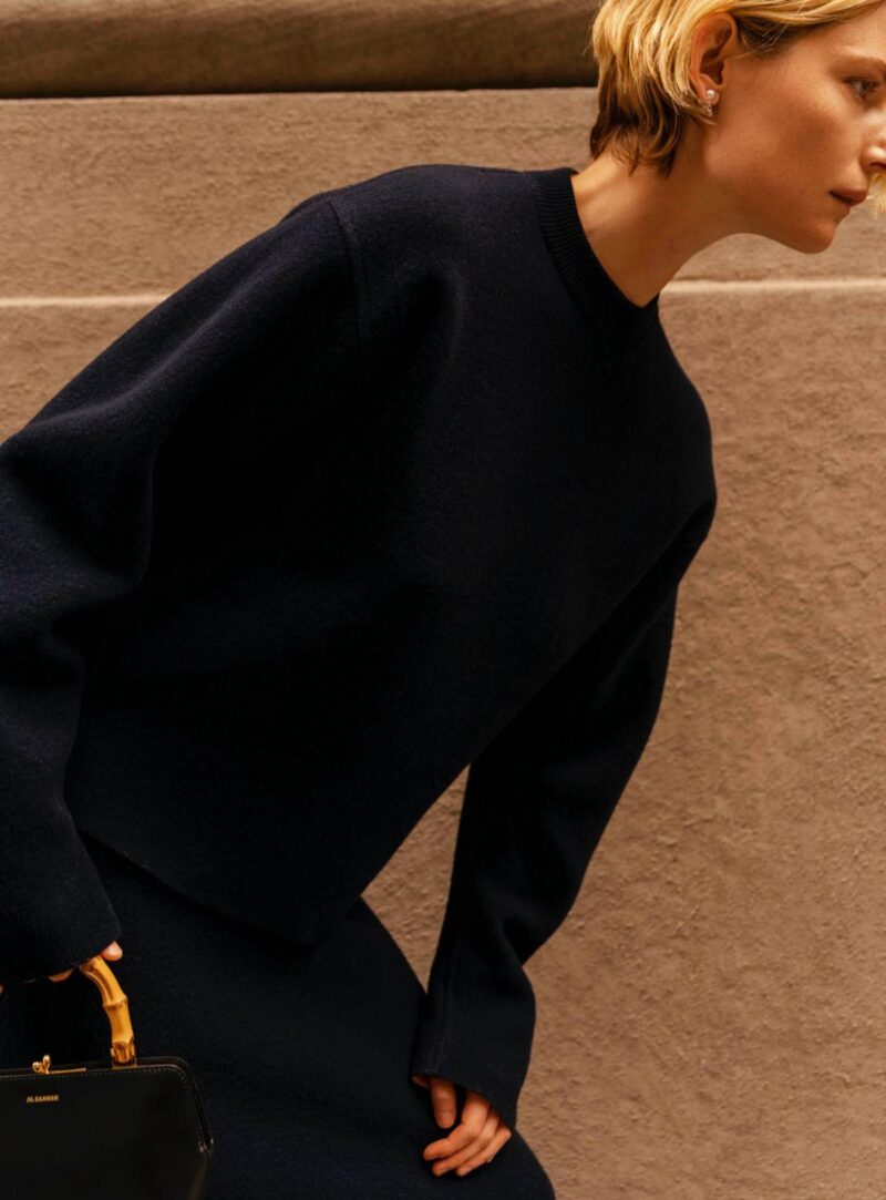 Jil Sander Luxe Minimalism: Camilla Deterre by Clement Pascal for Matches Fashion Fall-Winter 2022