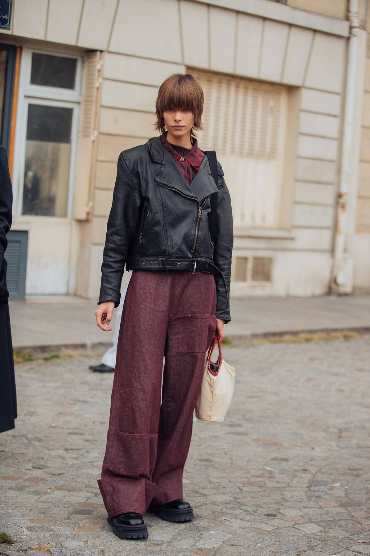 Luna Passos Street Style at Paris Fashion Week Spring-Summer 2023