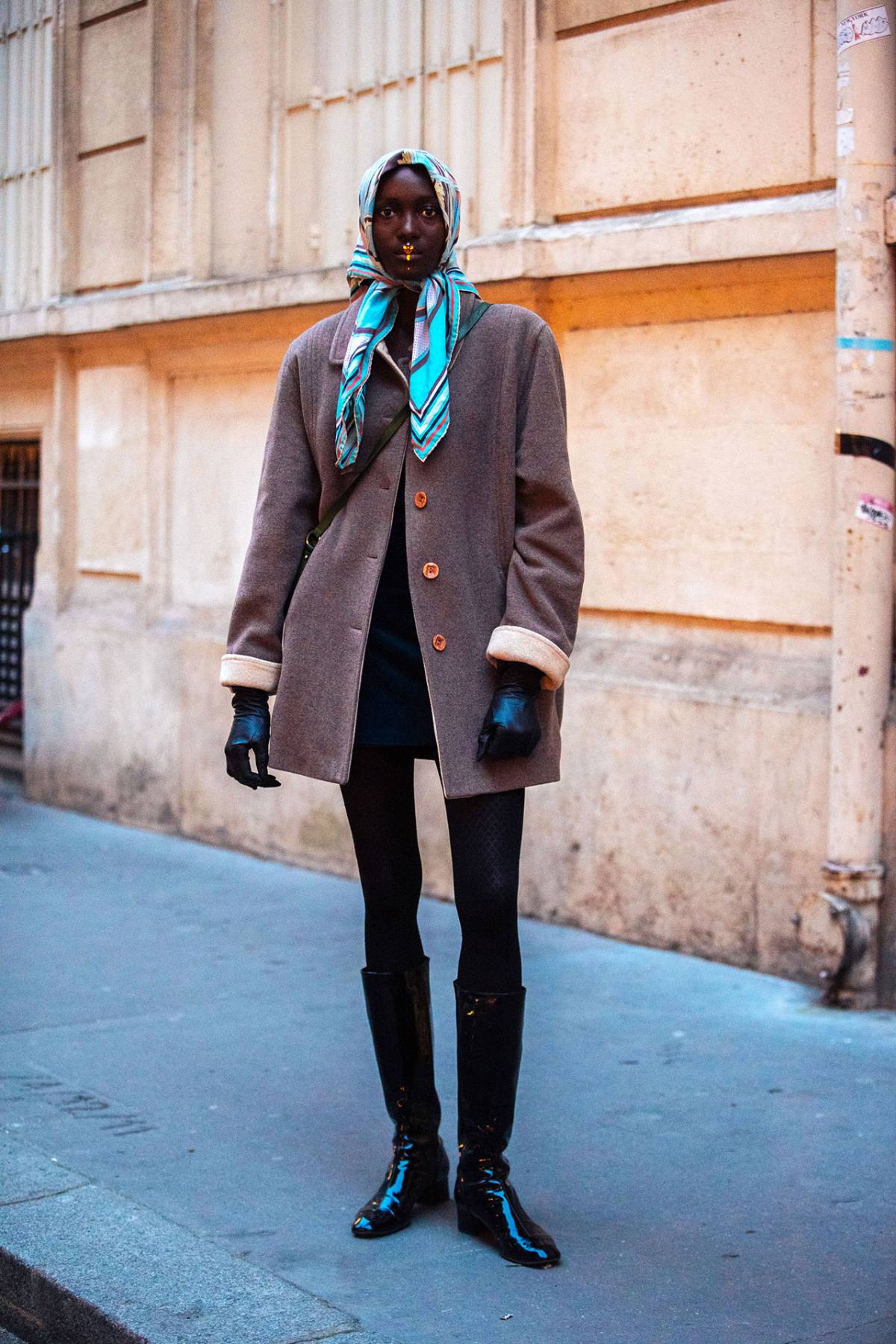 Rouguy Faye Street Style at Paris Fashion Week Fall-Winter 2022 by Melodie Jeng