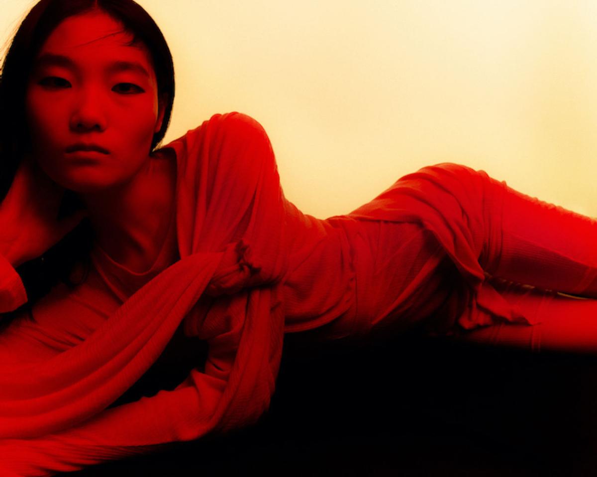 The Lady In Red: Canlan Wang by Pablo Freda for The WOW Magazine Spring 2022