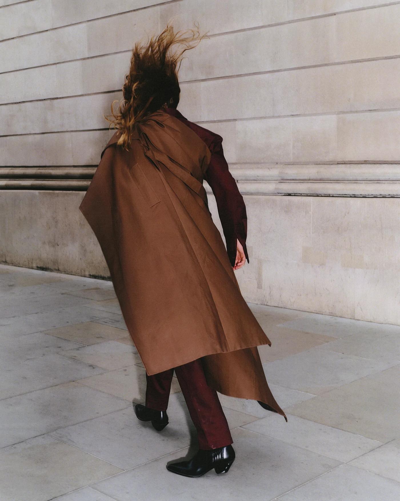 Gemma Francis Burnett by Sarah Blais for Frankie Shop Fall-Winter 2022 Ad Campaign