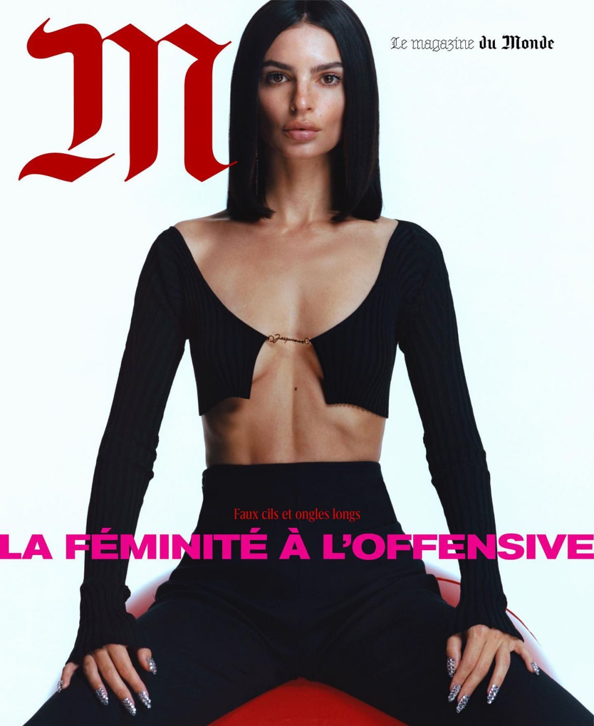 Emily Ratajkowski Covers M le Magazine du Monde November 2021
