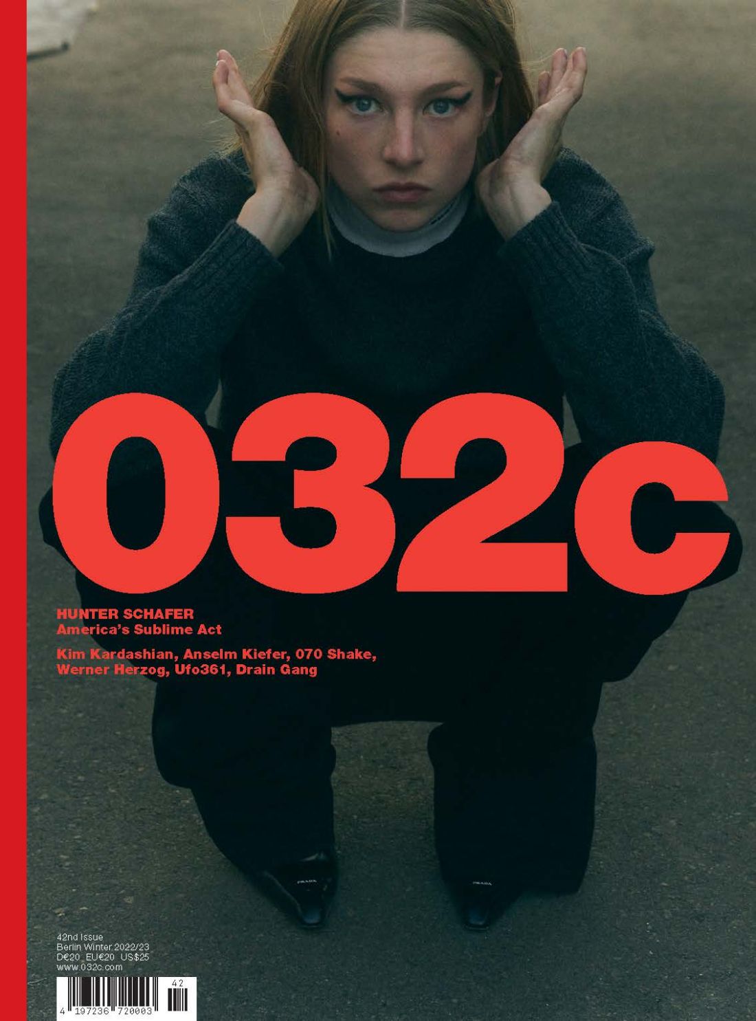 Hunter Schafer Covers 032c Magazine Winter 2022-2023