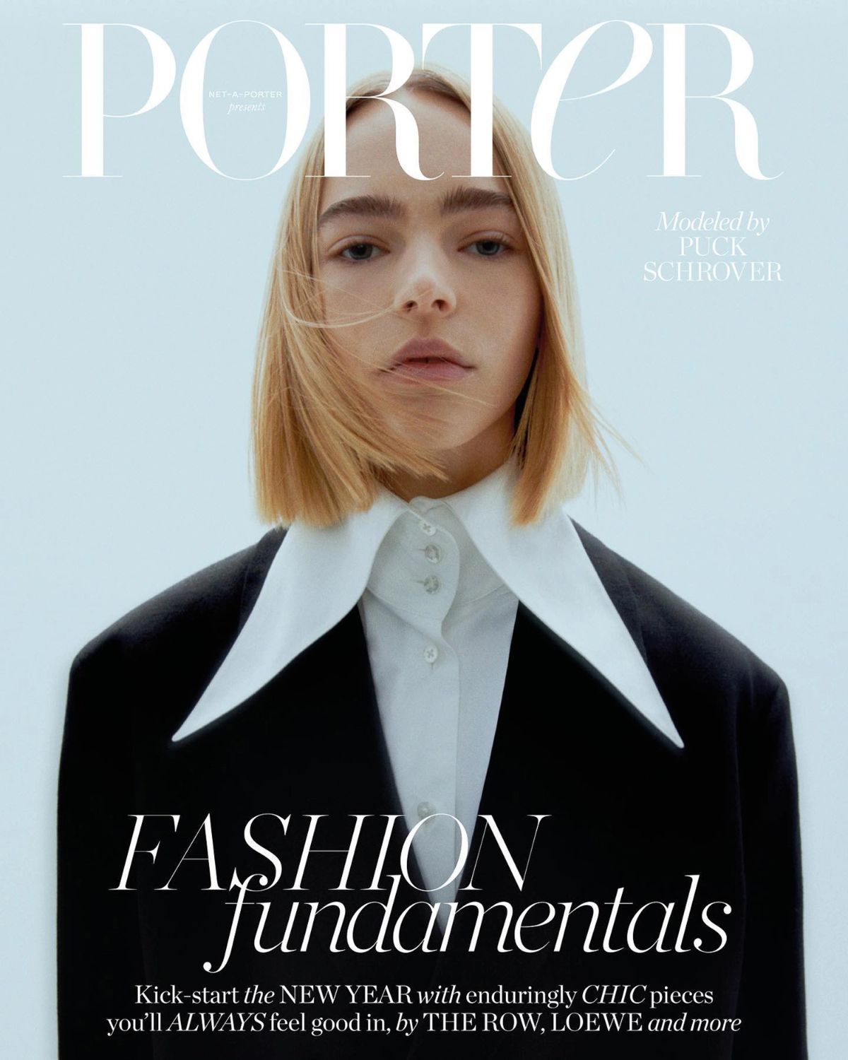 Puck Schrover Covers Porter Magazine December 2022 - Fashion Fundamentals