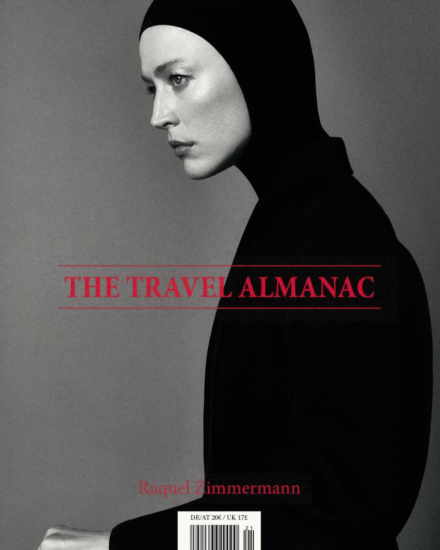 Raquel Zimmermann Covers The Travel Almanac Fall-Winter 2022