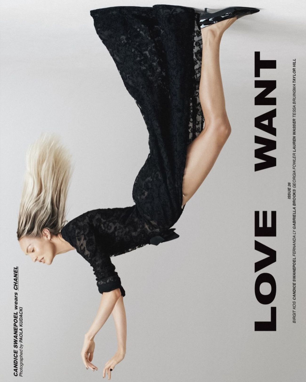 Candice Swanepoel Covers Love Want Magazine Fall-Winter 2022