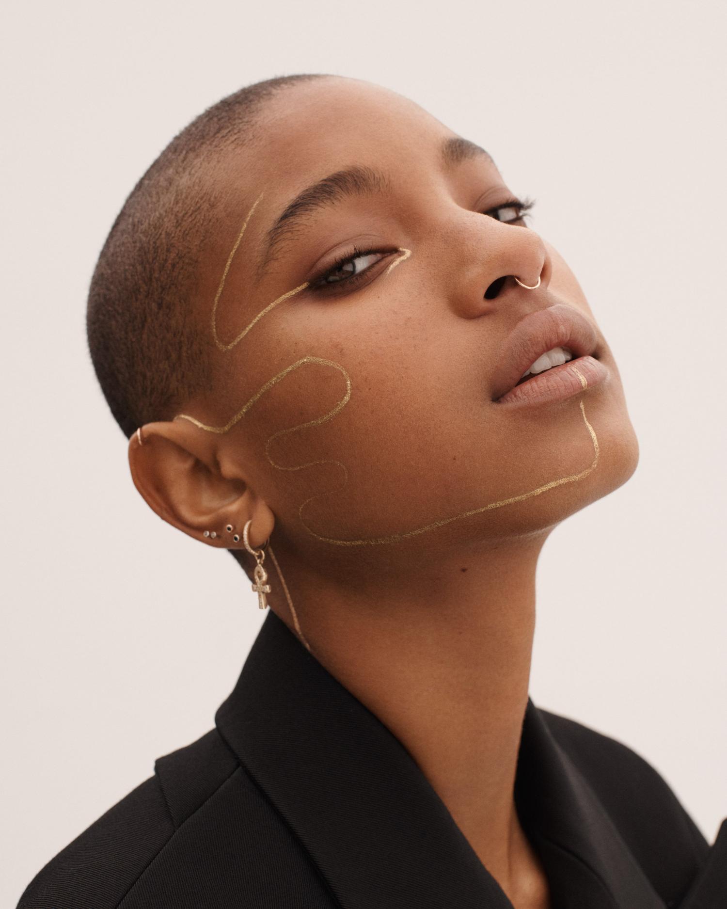 Willow Smith in Mugler by Paola Kudacki for Elle France December 2021