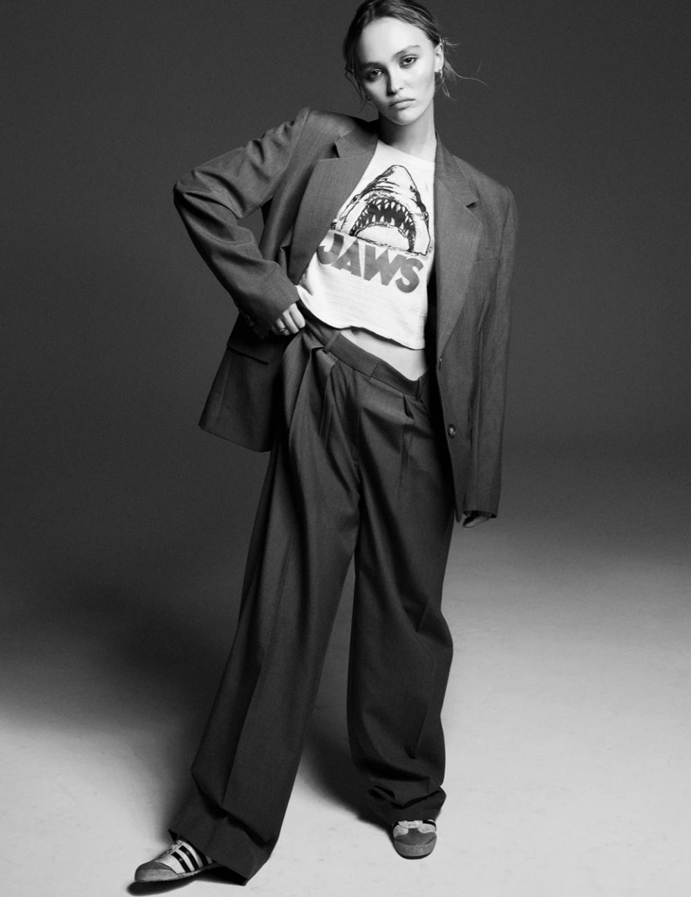 Lily-Rose Depp by Karim Sadli for i-D Magazine Spring 2023 Minimal Fashion