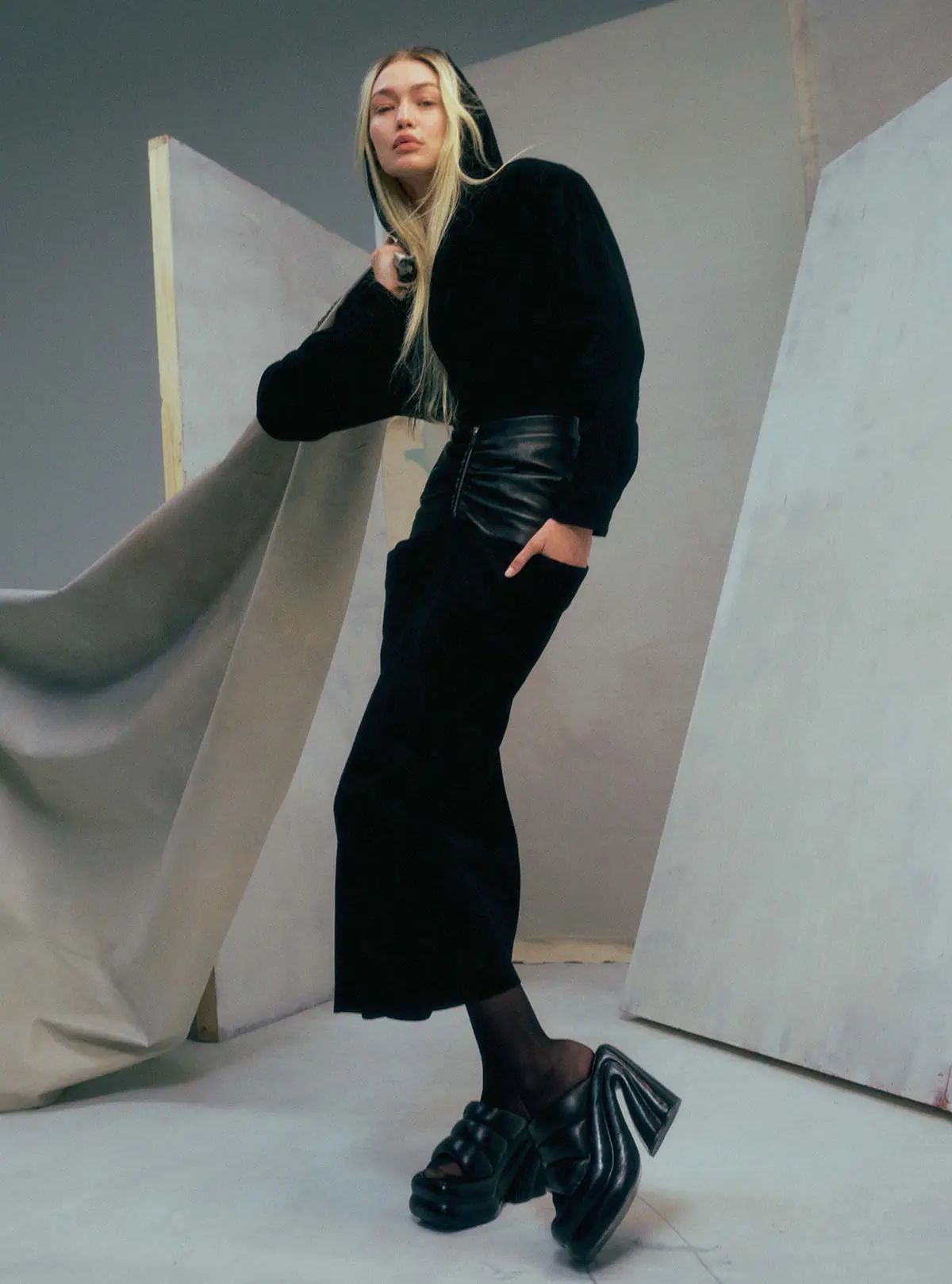 Gigi Hadid by Yulia Gorbachenko for The Sunday Times Style Magazine UK March 2023
