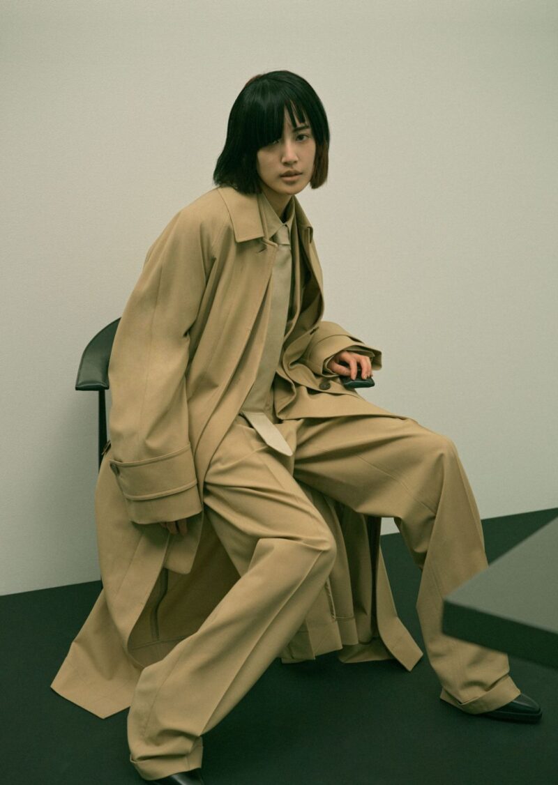 Karen Fujii in Ferragamo by Naoto Usami for The Fashion Post Japan ...