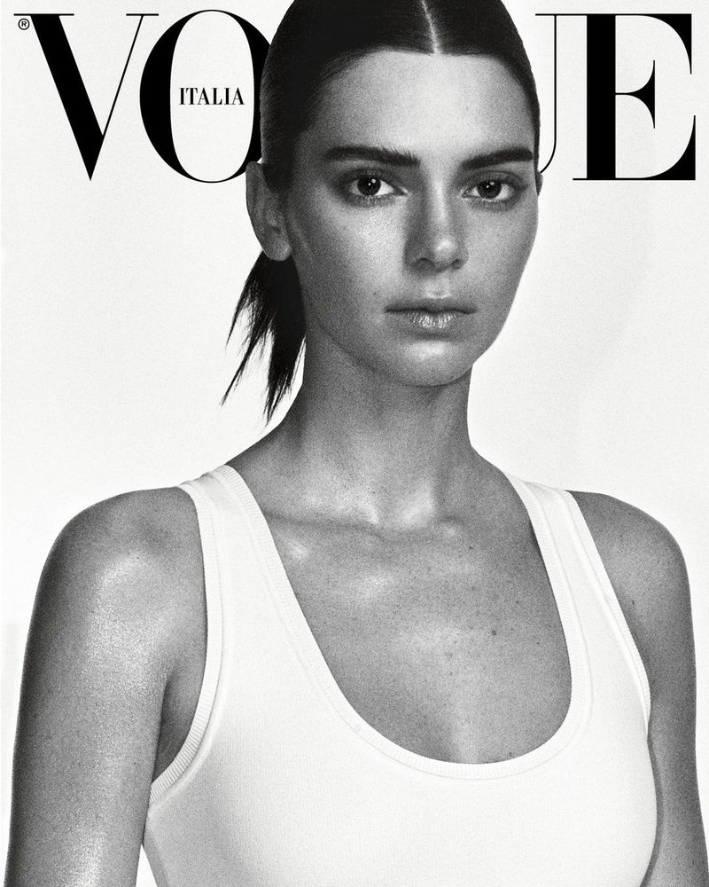 Kendall Jenner By Robin Galiegue For Vogue Italia April 2023 Fashion Editorials Minimal