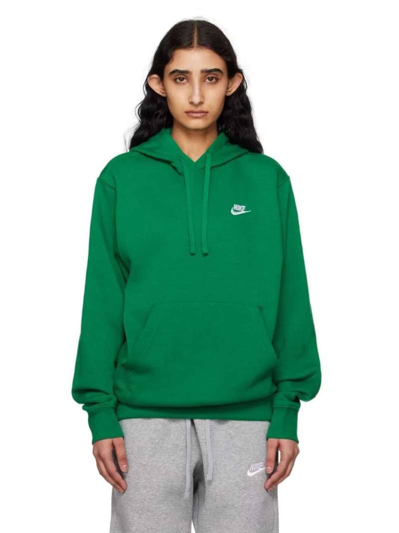 Nike Green Sportswear Club Hoodie SSENSE