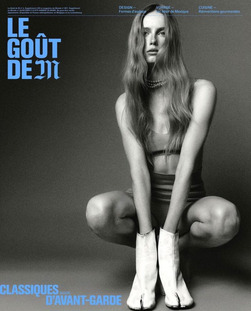 Rianne van Rompaey by Robin Galiegue for Le Gout de M March 2023