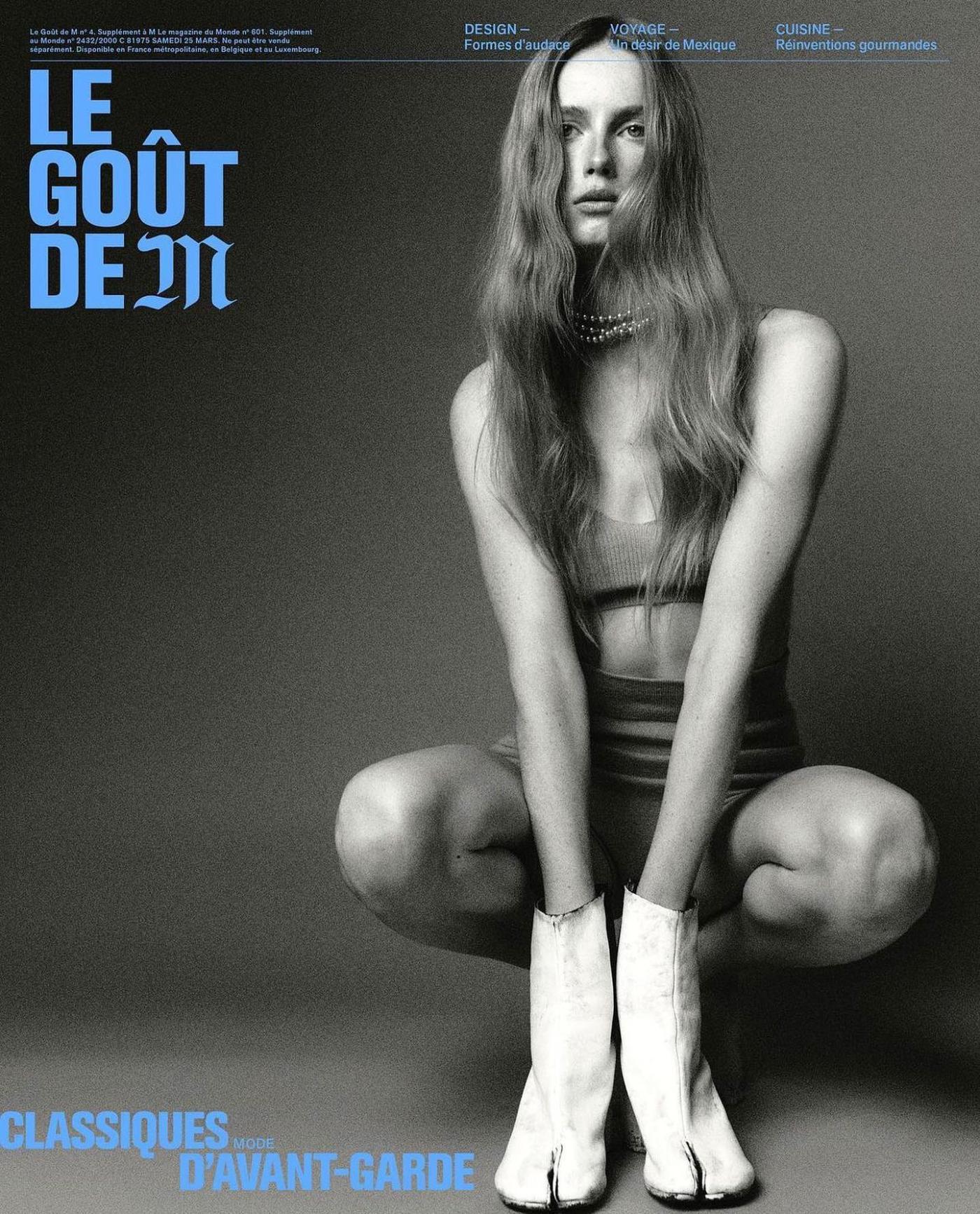Rianne van Rompaey Covers Le Gout de M March 2023