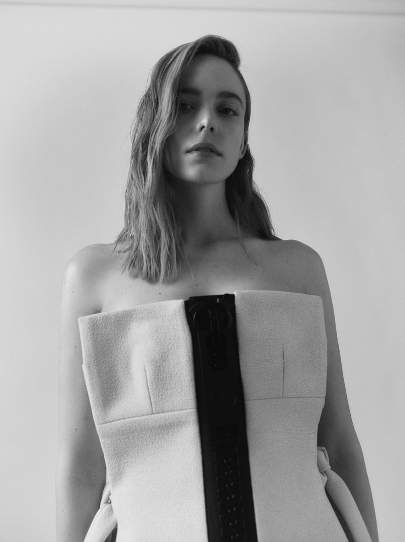 Stacy Martin in Louis Vuitton by Lee Whittaker for Muse Magazine  Spring-Summer 2023 - Fashion Editorials - Minimal. / Visual.