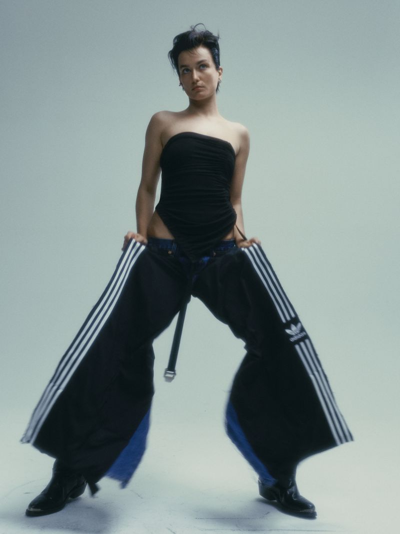 Andreea Diaconu in Adidas by Yulia Gorbachenko for Love Want Magazine Spring-Summer 2023