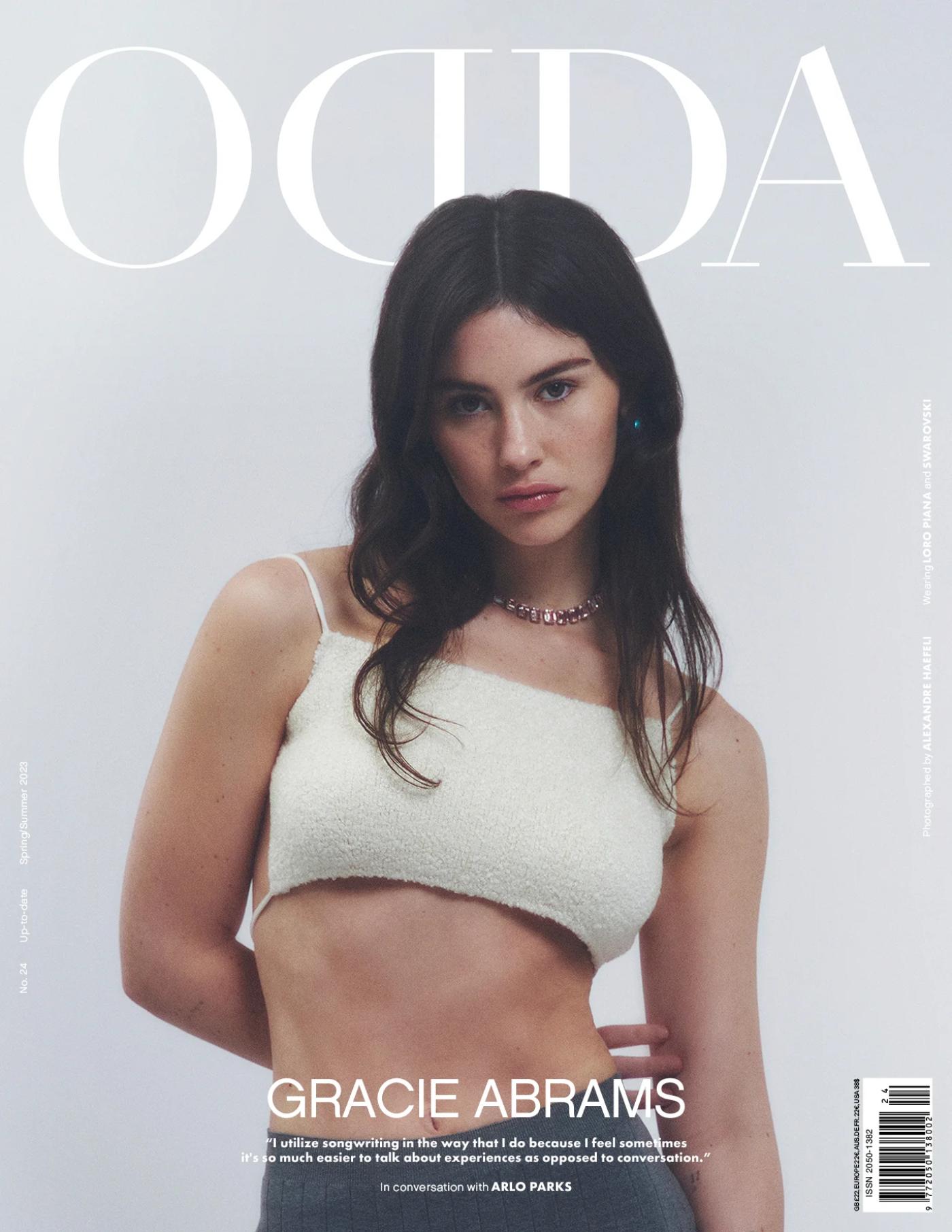 Gracie Abrams Covers ODDA Magazine Spring-Summer 2023 