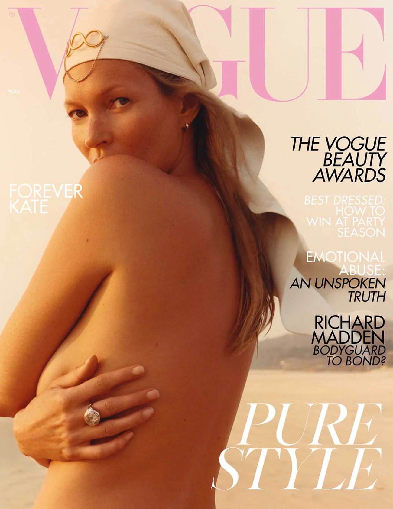 Kate Moss Covers British Vogue May 2019