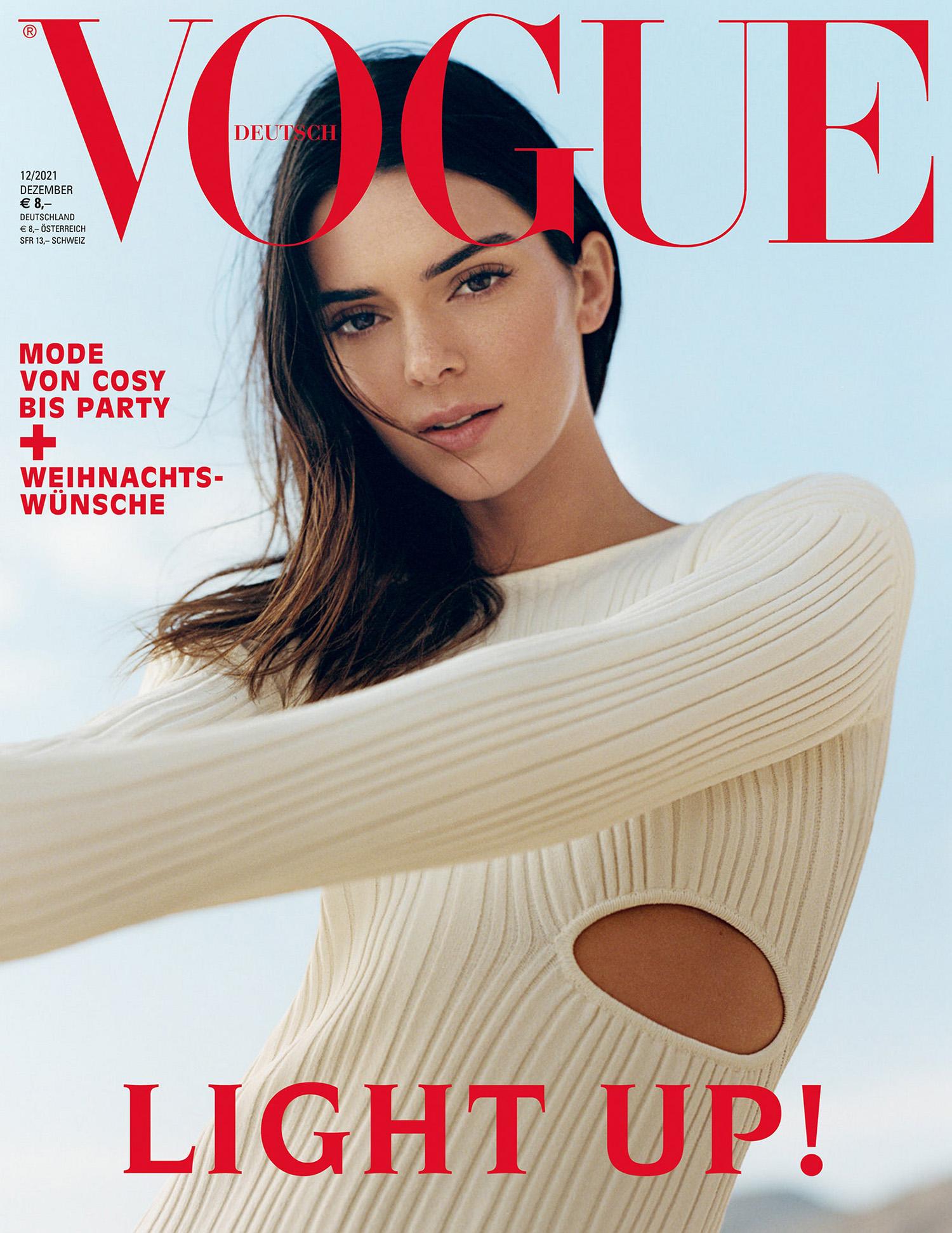 Kendall Jenner Covers Vogue Germany December 2021