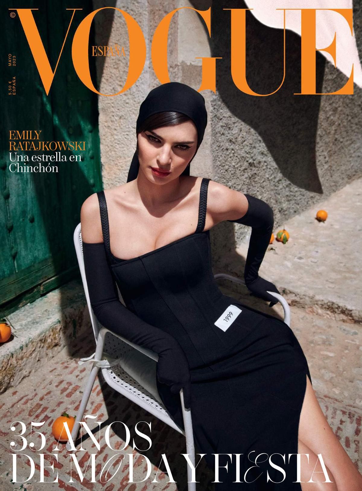 Emily Ratajkowski in Chinchon by Brett Lloyd for Vogue Spain May 2023 ...