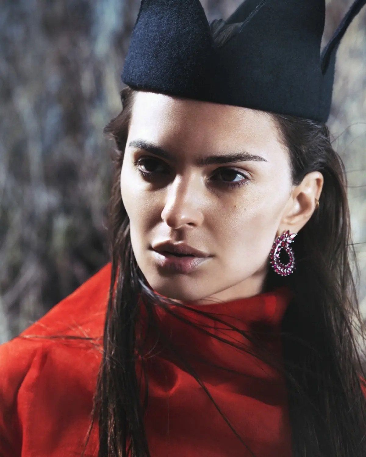 Emily Ratajkowski in Comme des Garcons by Thue Norgaard for D Repubblica Magazine May 2023
