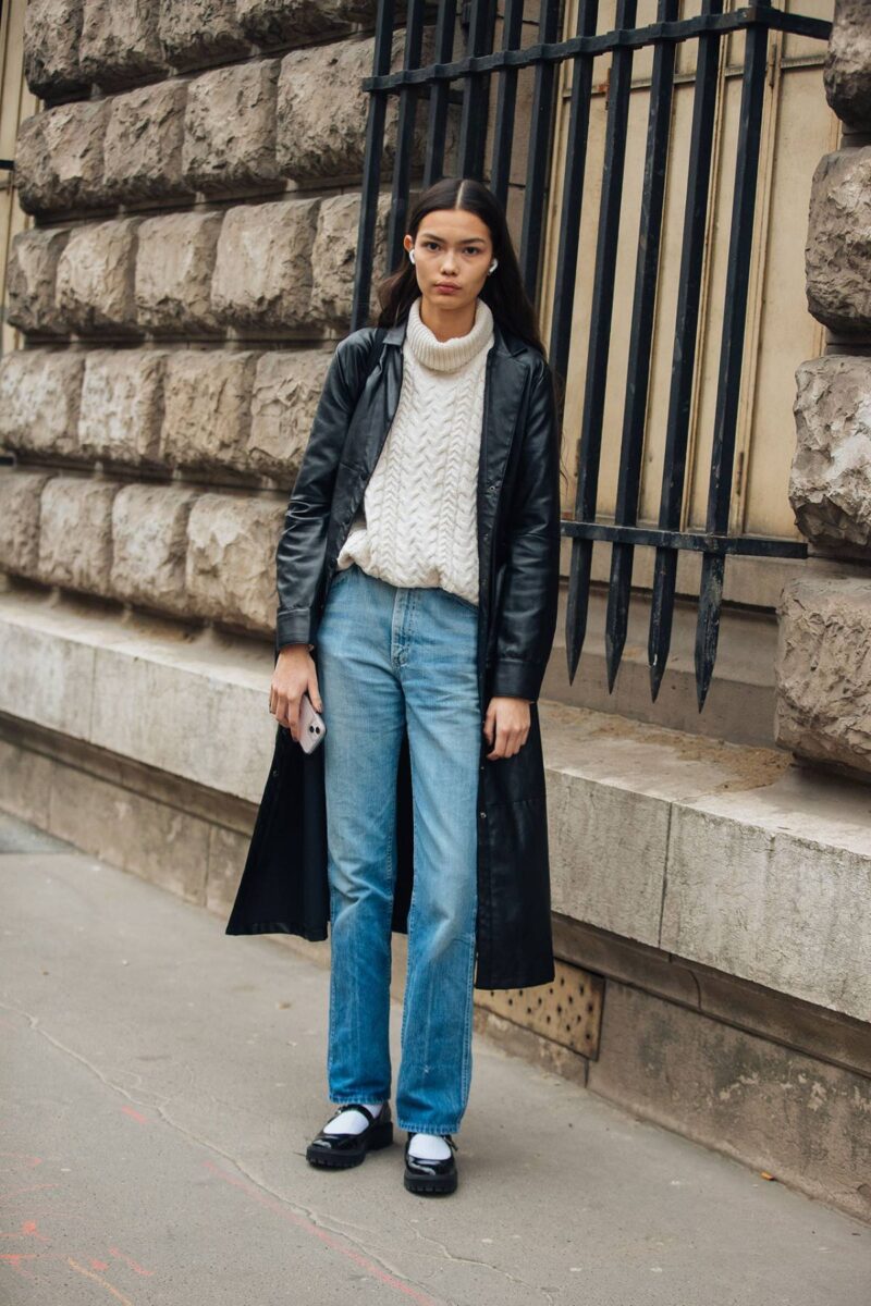 Off-Duty Model Outfits at Paris Fashion Week Fall-Winter 2023 ...