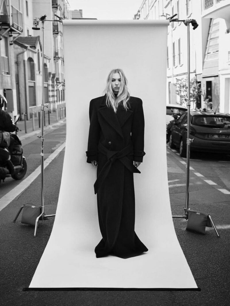 Lila Moss in Saint Laurent by Luigi Murenu & Iango Henzi for Vogue ...