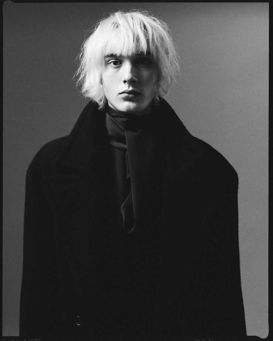 Rocco Segers in Saint Laurent by Pablo Saez for Heroine Magazine Spring-Summer 2023